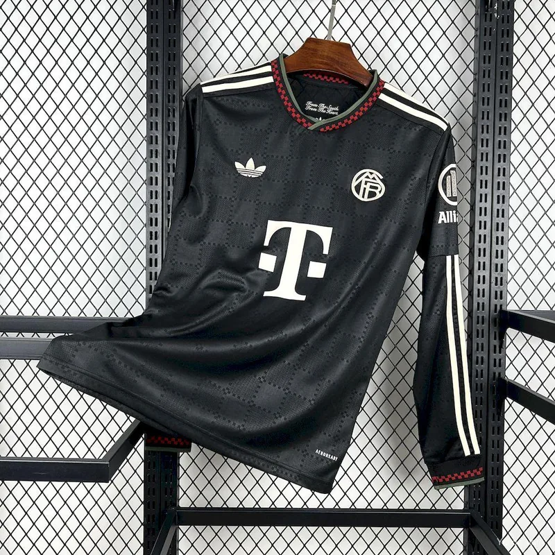 Camiseta Bayern Munich 2025/26 TERCERA MANGA LARGA VERSION FAN